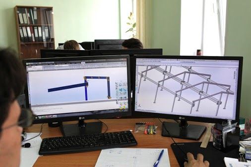 Онлайн проектирование ангара в Днепре