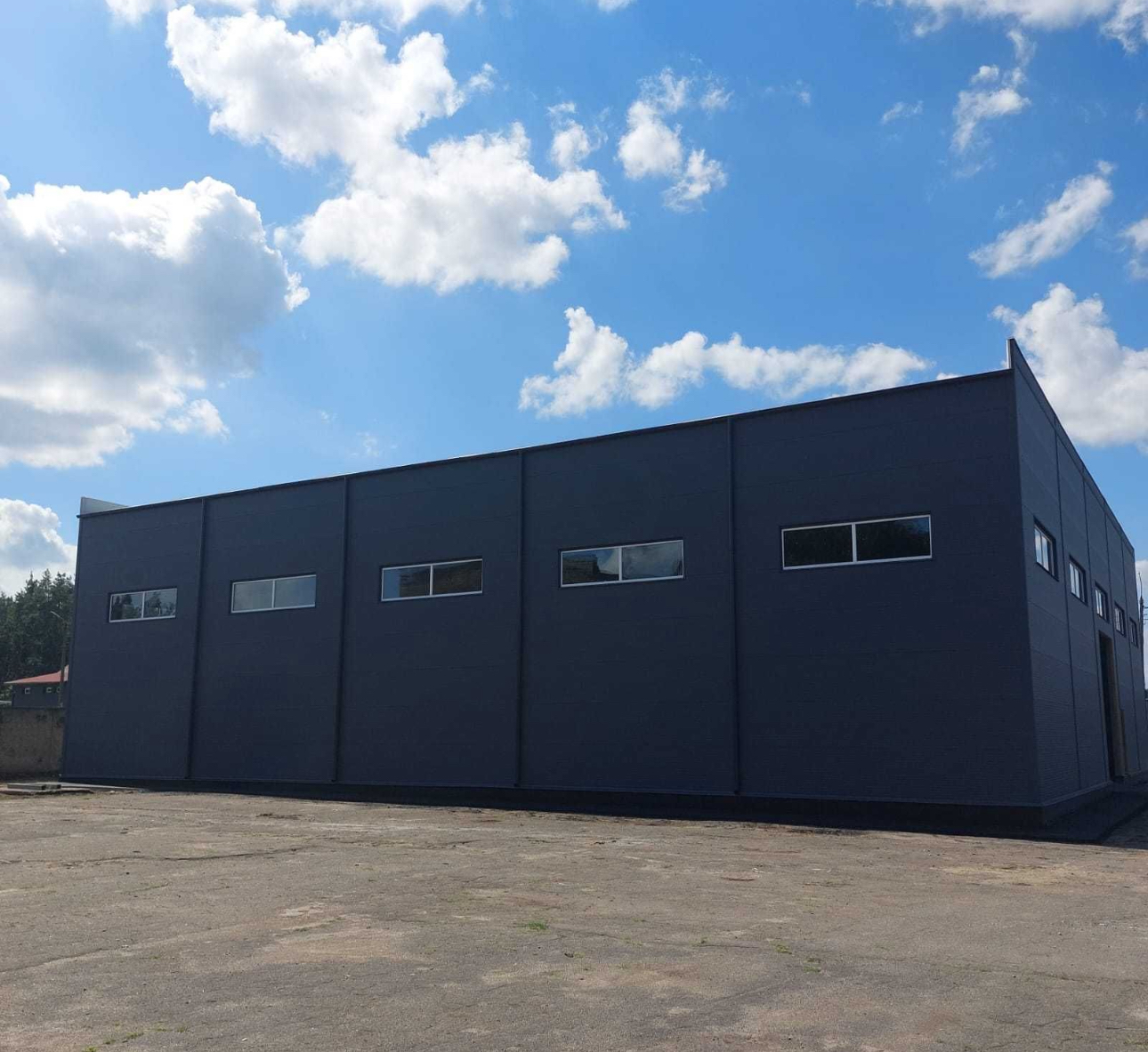 Строительство арочных сооружений и промышленных конструкций