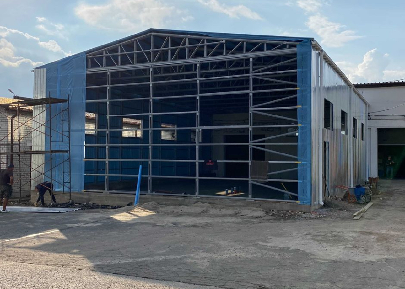 Быстрое строительство складских и промышленных объектов в Днепре