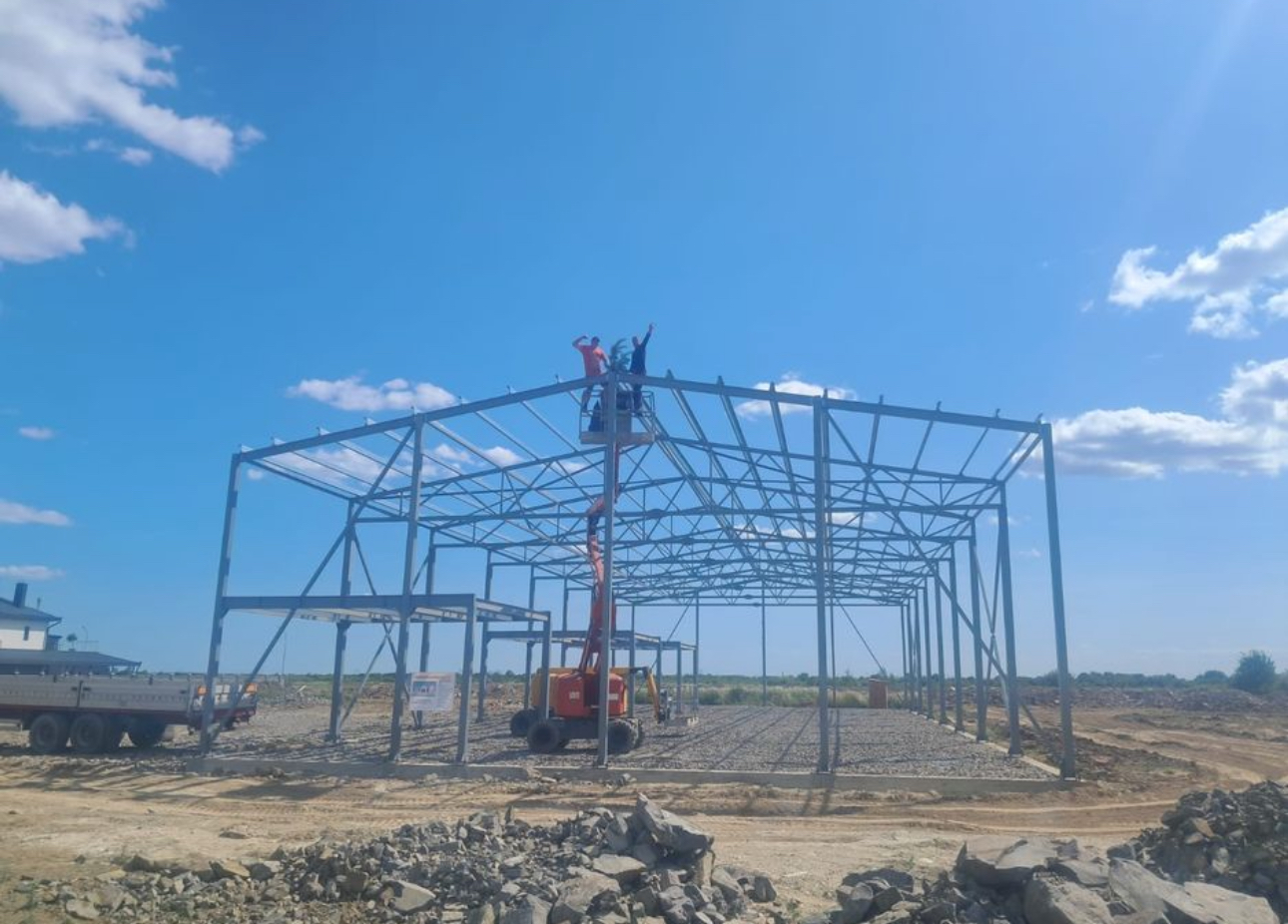 Строительство современных складских и промышленных зданий в Днепропетровской области