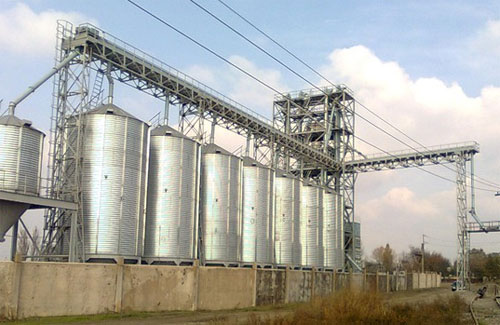 Строительство зернохранилищ